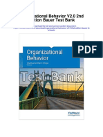 Organizational Behavior v2 0 2nd Edition Bauer Test Bank