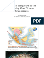 Historical Background To The Everyday Life of Chinese