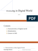 Working in Digital World