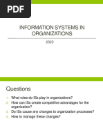 2.1 Strategy and Information System