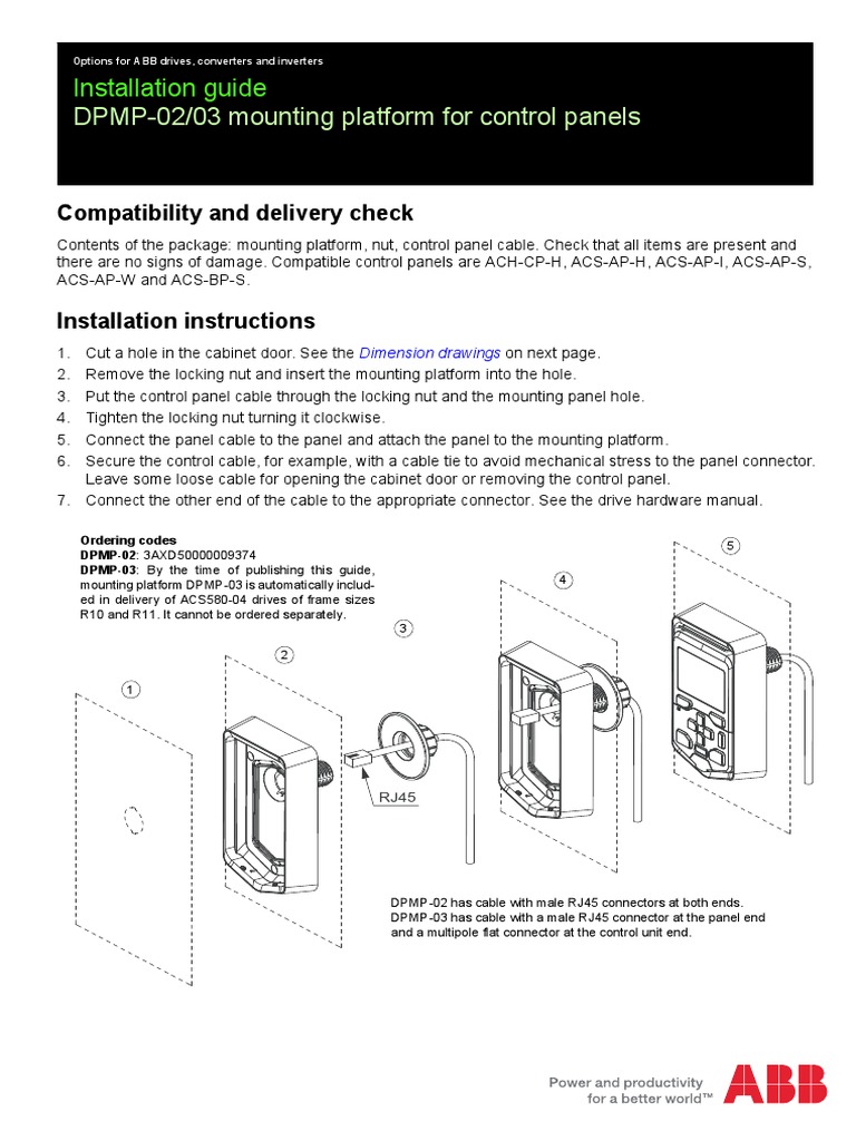 En DPMP-02 Inst Guide Rev B | Download Free PDF | Electrical Components ...