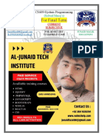 CS609 Solved Subjective Final Term by Junaid