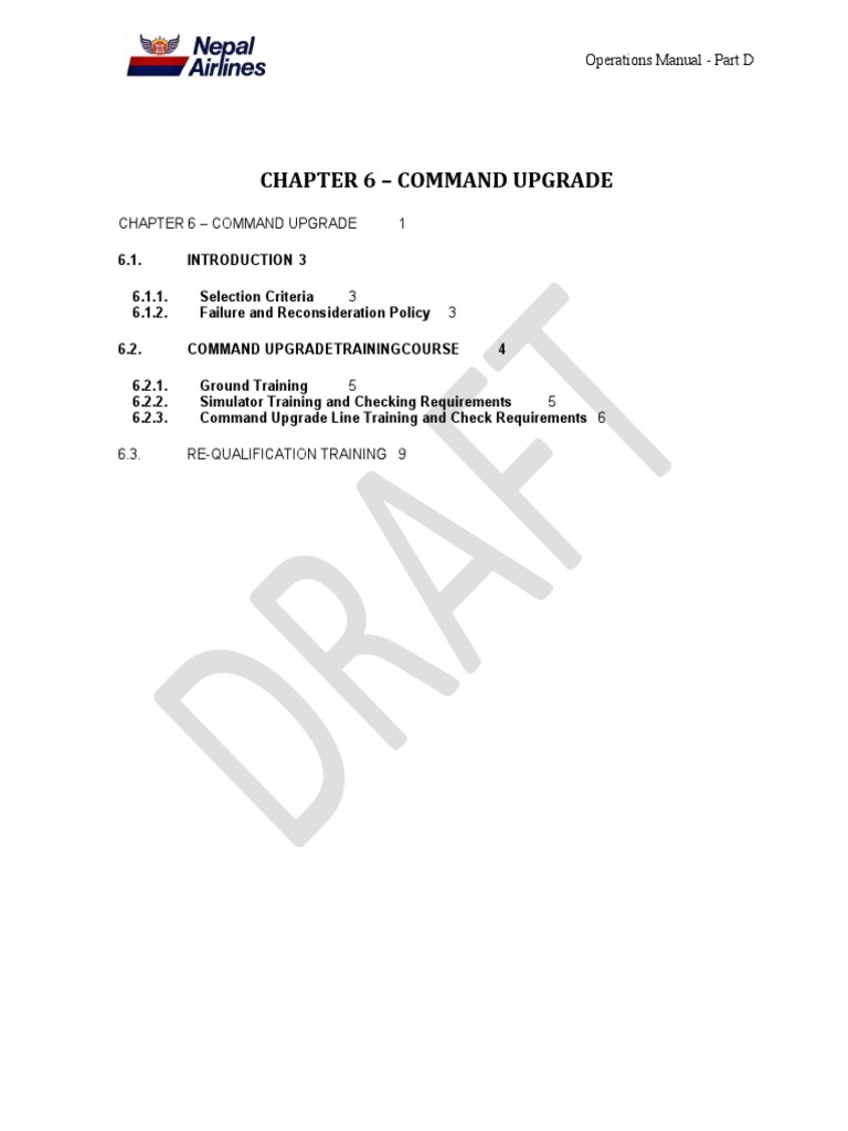 Command Upgrade Training Overview | PDF | Simulation | Aeronautics