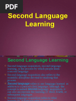 Second Language Learning