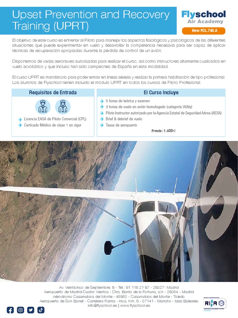 Curso UPRT para Pilotos Profesionales | PDF