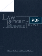 Law, Rhetoric, and Irony in The Formation of Canadian Civil Culture (PDFDrive)