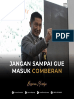 Jangan Sampai Gue Masuk Comberan