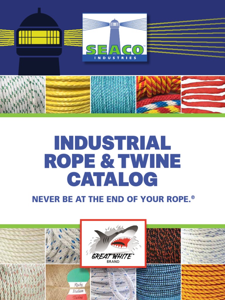 Seaco - Industrial Rope & Twine Catalog - 2023 | PDF | Rope ...