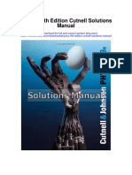 Physics 9th Edition Cutnell Solutions Manual