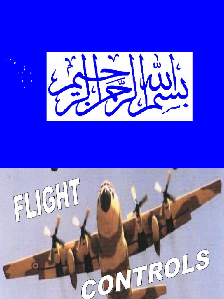 Lecture No 33-37 Flight Controls | PDF | Flight Control Surfaces ...