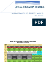 Modelo de Autocuidado y Administración Del Tiempo