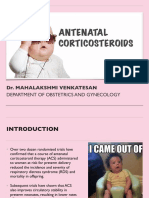 Antenatal Corticosteroids