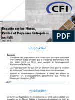 FR - Rapport-D - Enquete Sur Les Micros Petites Et Moyennes Entreprises - CFI - Mars 2018 Final