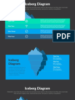 Iceberg Infographics Dark