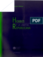 Hobbes y La Libertad Republicana Skinner