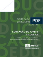 _Política Curricular Recife EJA Fase I e II_ 2021