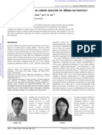 Role of Surface Coating On Cathode Materials For Lithium-Ion Batteries, Khalil Amine 2010