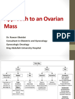 Approach To An Ovarian Mass - For Students-1