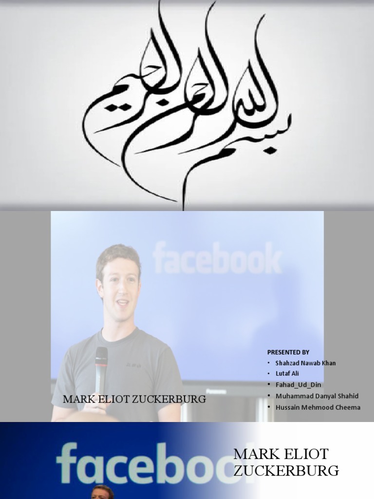 Mark Zuckerberg PDF Mark Zuckerberg Facebook