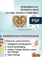 12.pemeriksaan Pendengaran Dan Cara Angkat Serumen