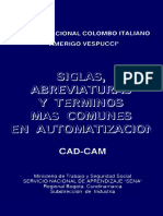 Siglas Abreviaturas Terminos Comunes CAD-CAM