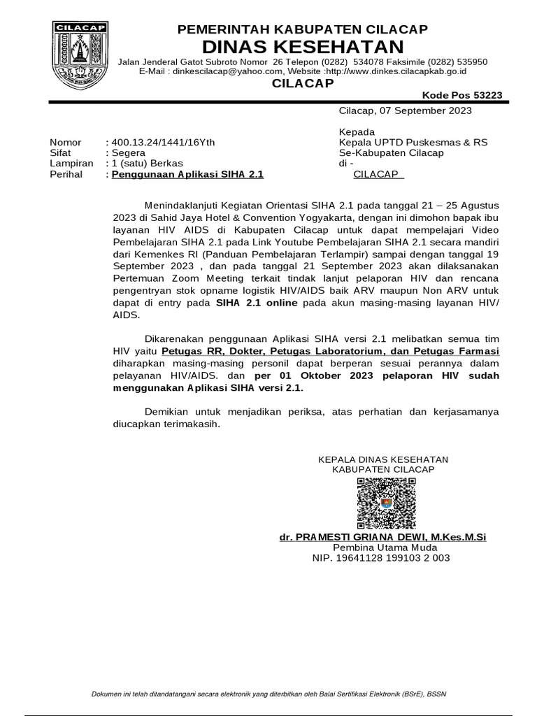 Penggunaan apliukasi siha 2 1 pdf