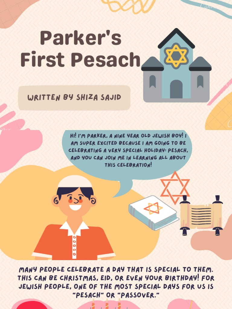 Judaism Children's Book | PDF | Passover | Jewish Prayer And Ritual Texts