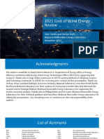 Costs of Wind Energy NREL 84774