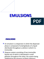 Emulsions (1) 1