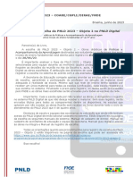 Informe N. /2023 - Coare/Cgpli/Dirae/Fnde: de Práticas e Acompanhamento Da Aprendizagem