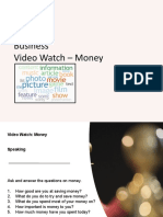 11 Video Watch Task - Money