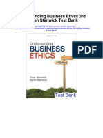 Understanding Business Ethics 3rd Edition Stanwick Test Bank