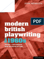 (Decades of Modern British Playwriting) Steve Nicholson - Modern British Playwriting - The 1960s - Voices, Documents, New Interpretations-Bloomsbury Methuen Drama (2012)