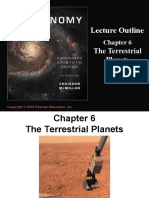 Astronomy - Lecture Outline - The Terrestrial Planets