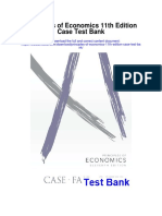 Principles of Economics 11th Edition Case Test Bank