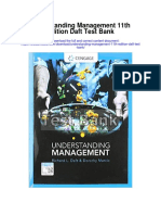 Understanding Management 11th Edition Daft Test Bank