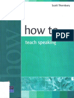 How To Teach Speaking (Scott Thornbury) (Z-Library)