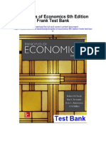 Principles of Economics 6th Edition Frank Test Bank