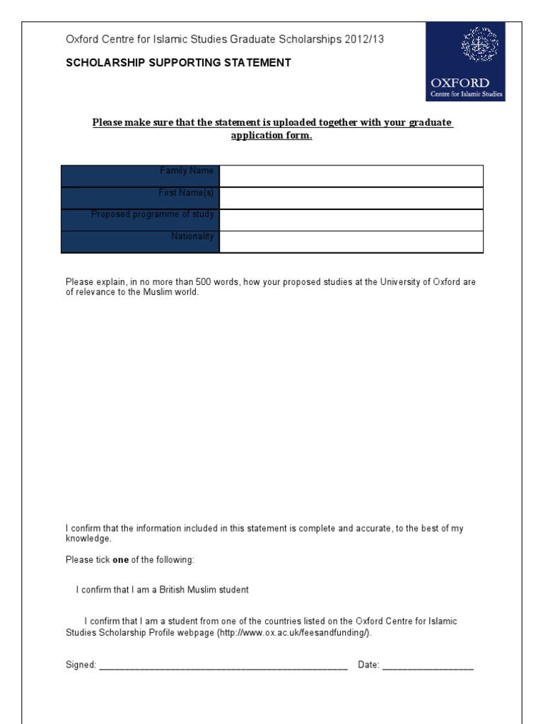 OCIS (PG) Supporting Statement 1213 | PDF | Business