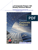 Principles of Corporate Finance 12th Edition Brealey Solutions Manual