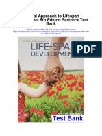 Topical Approach To Lifespan Development 8th Edition Santrock Test Bank