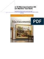 Principles of Macroeconomics 6th Edition Mankiw Test Bank