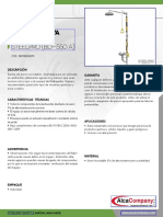 Catálogo DUCHA DE EMERGENCIA-STEELPRO-BD-550-A