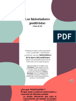 Los Historiadores Positivistas-Clase Presencial 01-09