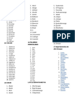 20 Palabras Ar Er Ir Etc Boca Nueva