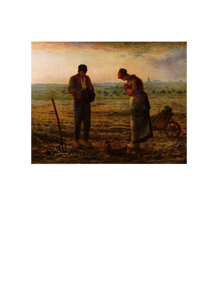 Millet, El Angelus Comentario PDF