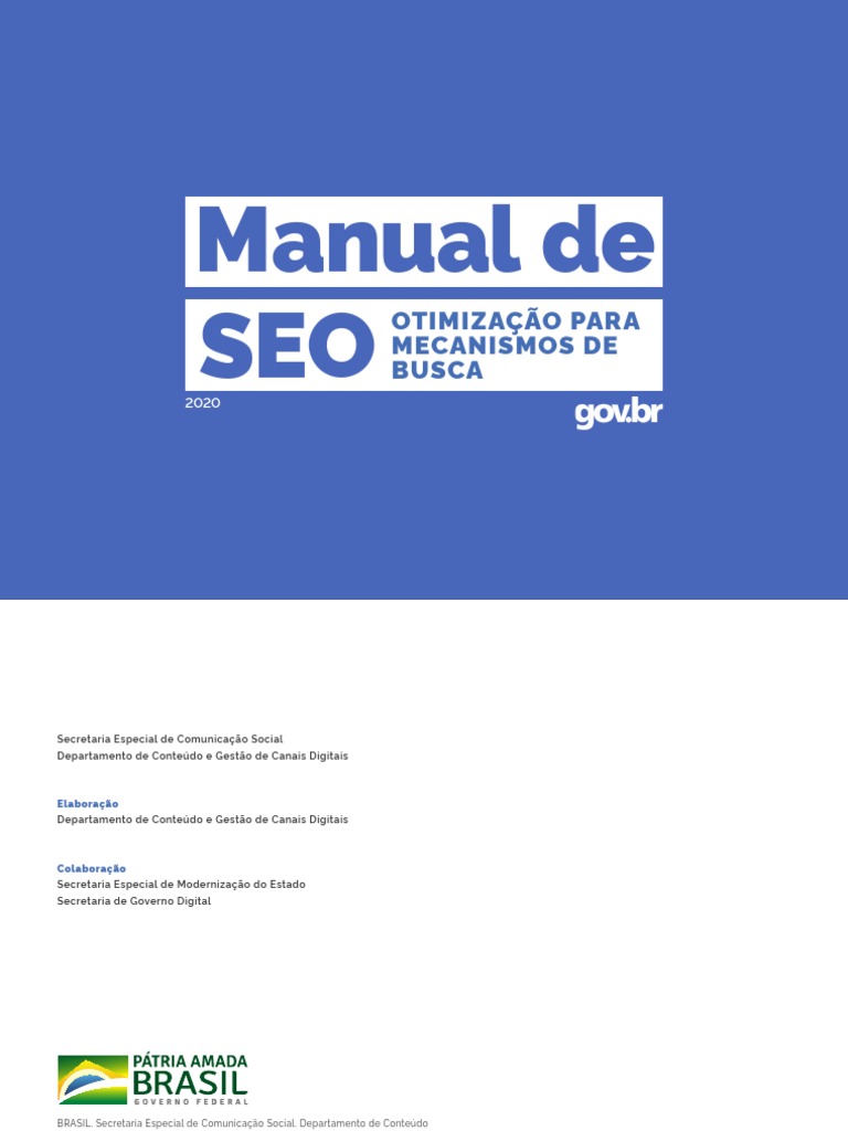 Manual de SEO 2020: Guia Prático Brasil | PDF | SEO | Sites