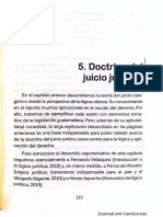 Doctrina Del Juicio Jurídico