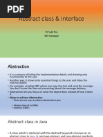 SD Abstract Class & Interface PDF