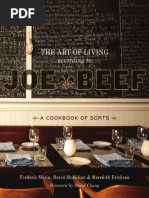 Download Excerpt and Recipes from The Art of Living According to Joe Beef by David McMillan SN66979810 doc pdf